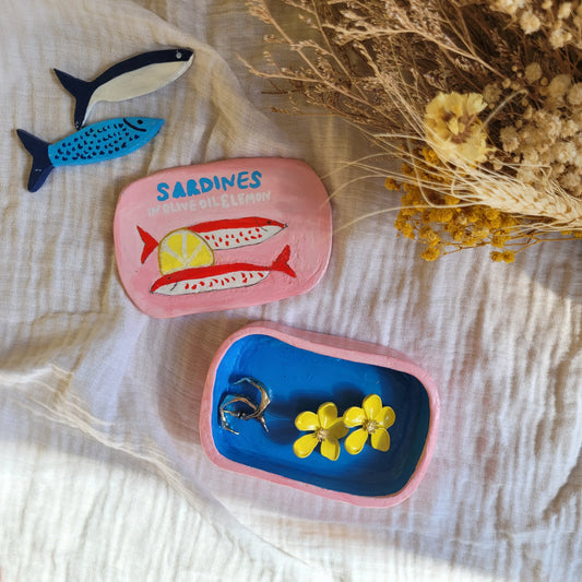 Coffre à bijoux - Boîte de Sardine
